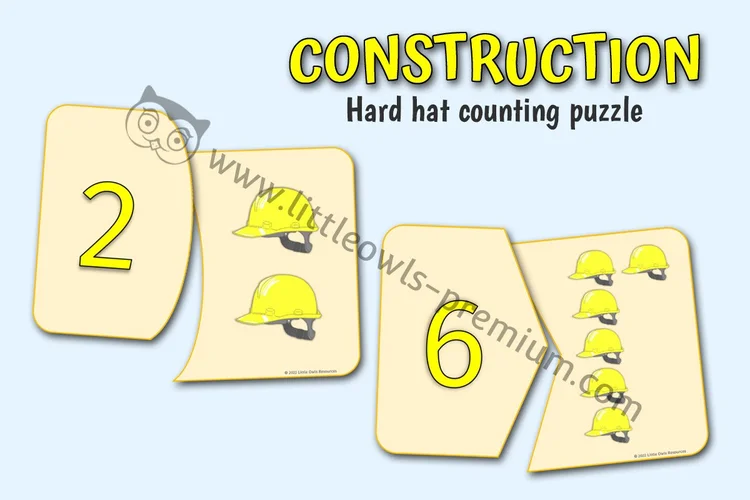 Hard Hat Counting Puzzles cover