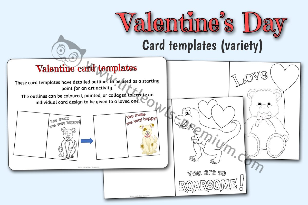 VALENTINE'S DAY CARDS - VARIETY