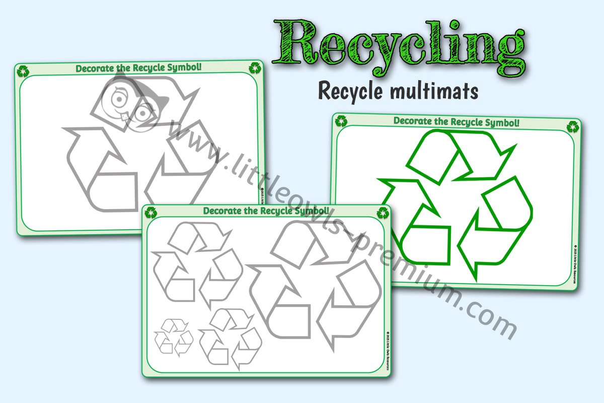 RECYCLING SYMBOL - MULTIMATS