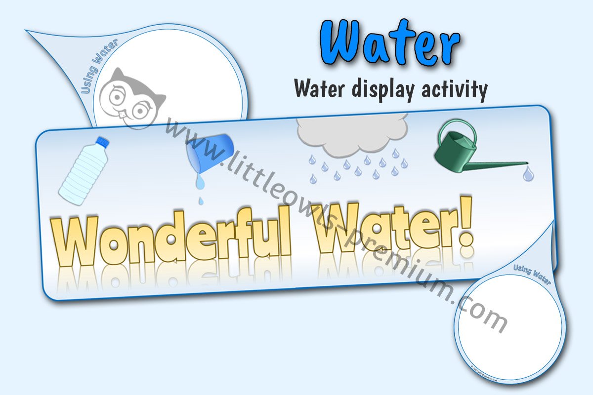 WONDERFUL WATER! DISPLAY