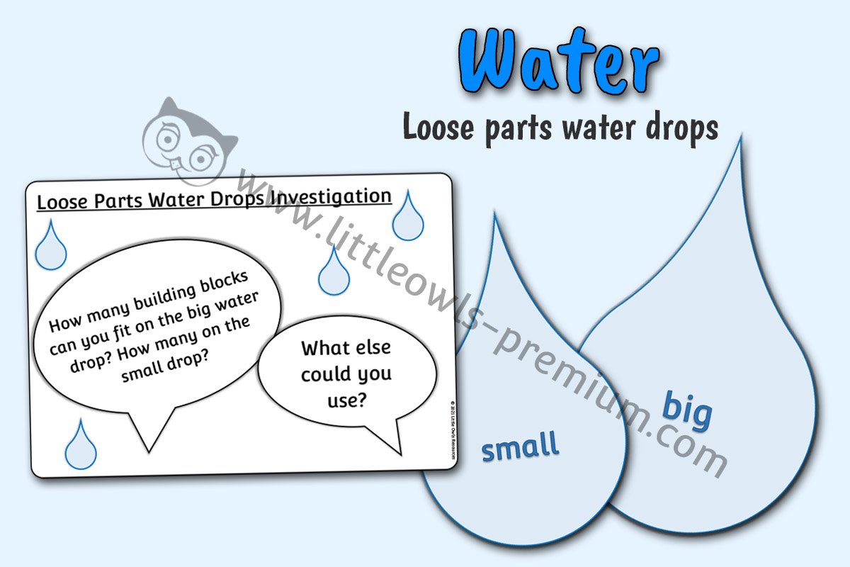LOOSE PART WATER DROPS SIZE INVESTIGATION 