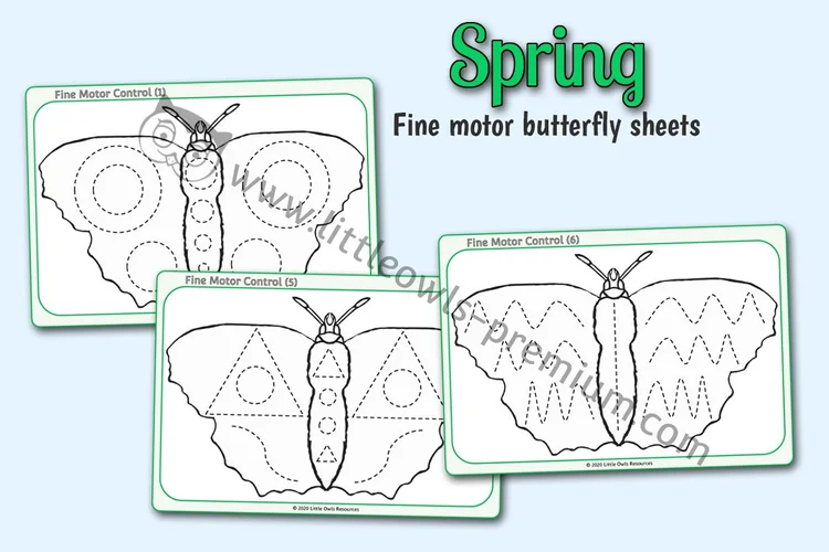 Fine Motor Butterflies cover