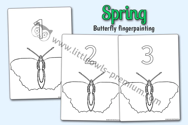Butterfly Number Sheets cover