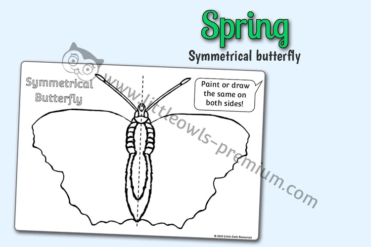 Symmetrical Butterfly Sheet cover