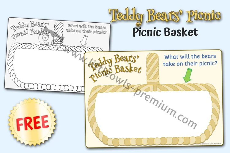 Teddy Bears’ Picnic Basket — free resource cover