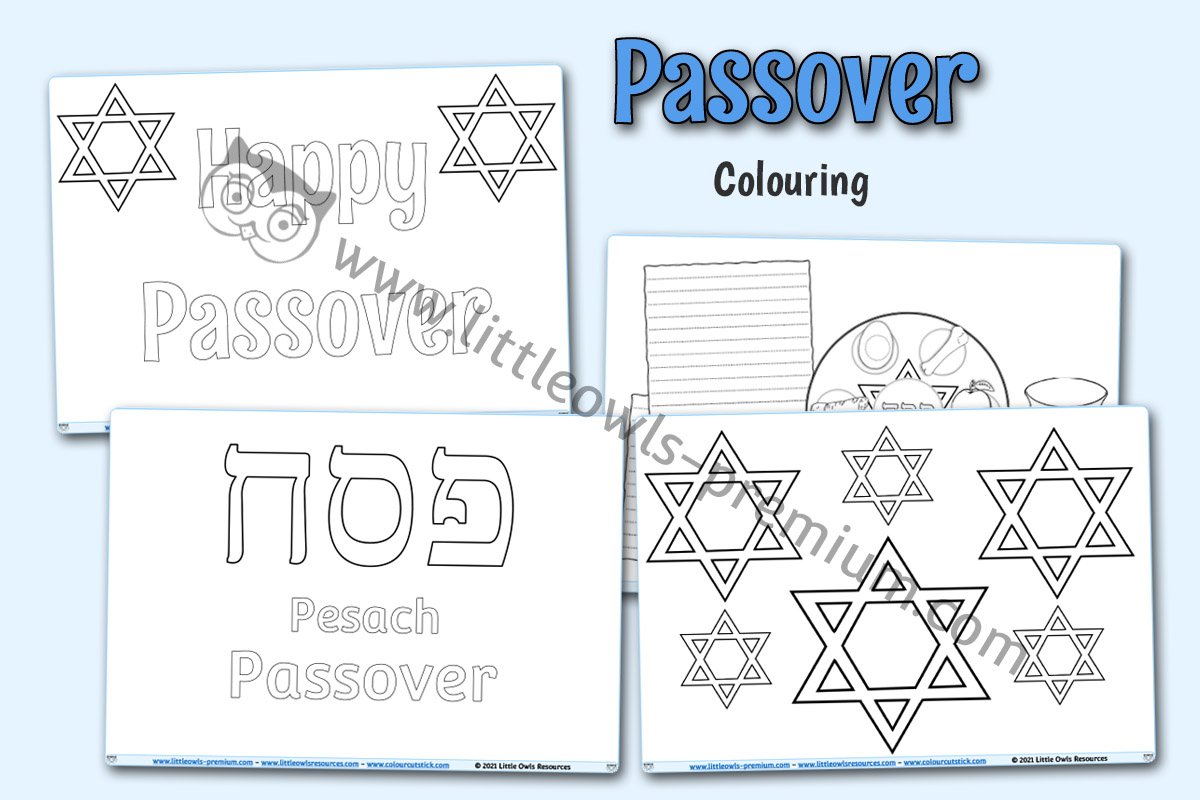 PASSOVER COLOURING