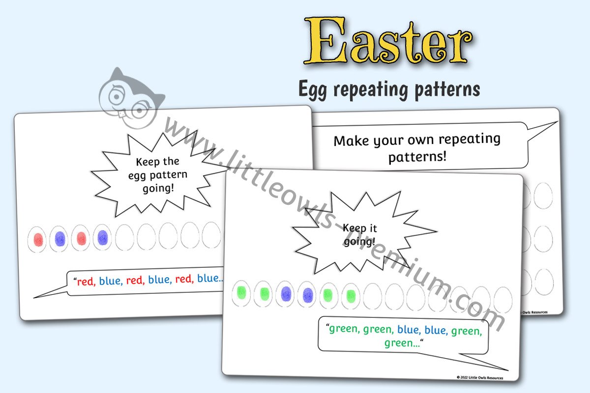 EGG REPEATING PATTERNS