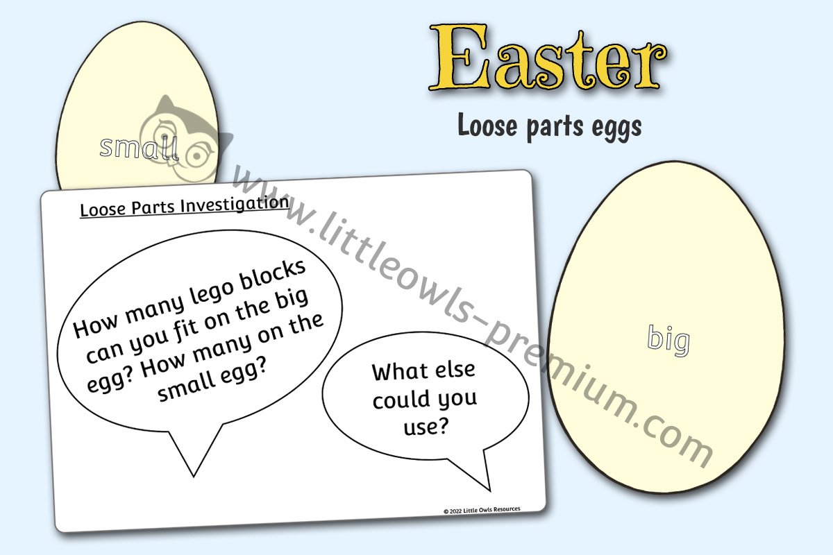 LOOSE PART EGGS SIZE INVESTIGATION