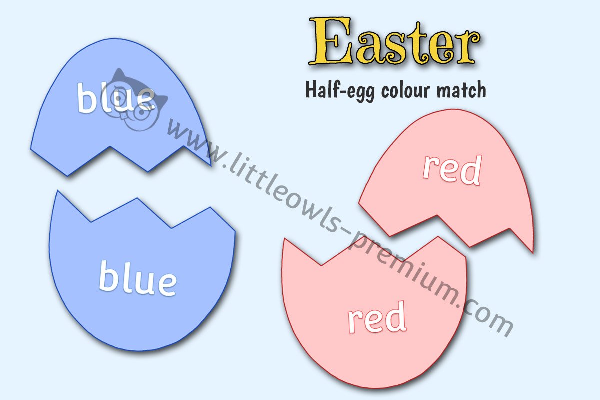COLOUR MATCHING EGGS GAME
