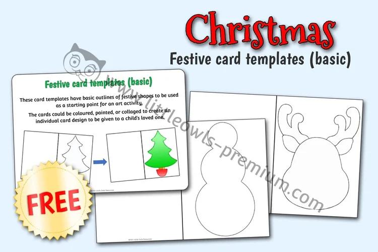 Festive Card Templates — Basic - resource cover