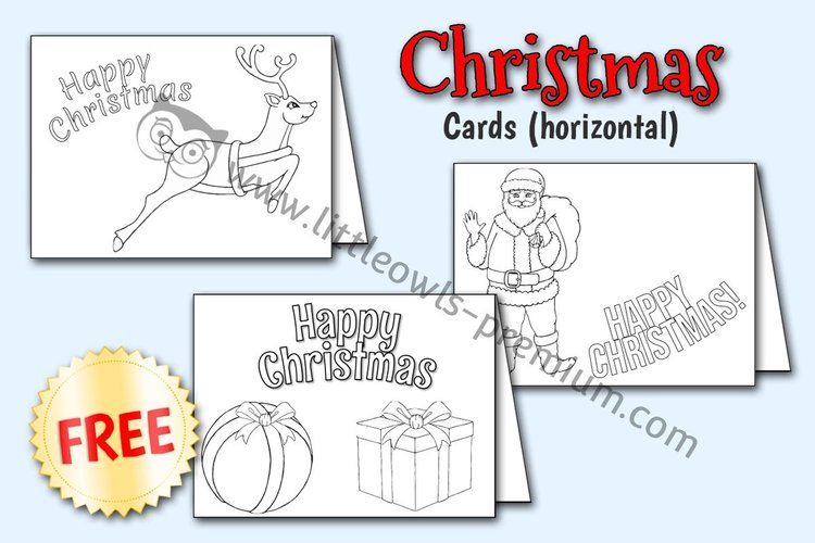 Christmas Cards — Horizontal - resource cover