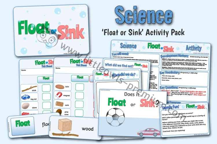 Float & Sink — Science Activity Pack cover