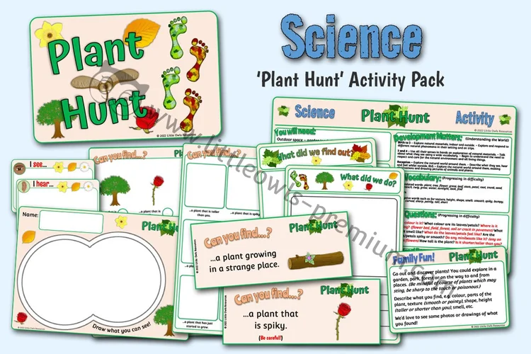 Plant Hunt — Science Activity Pack — resource cover