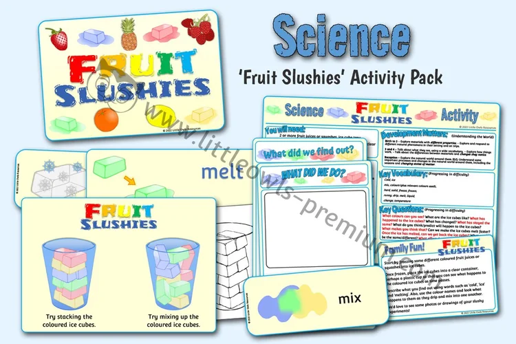 Fruit Slushies — Science Activity Pack — resource cover