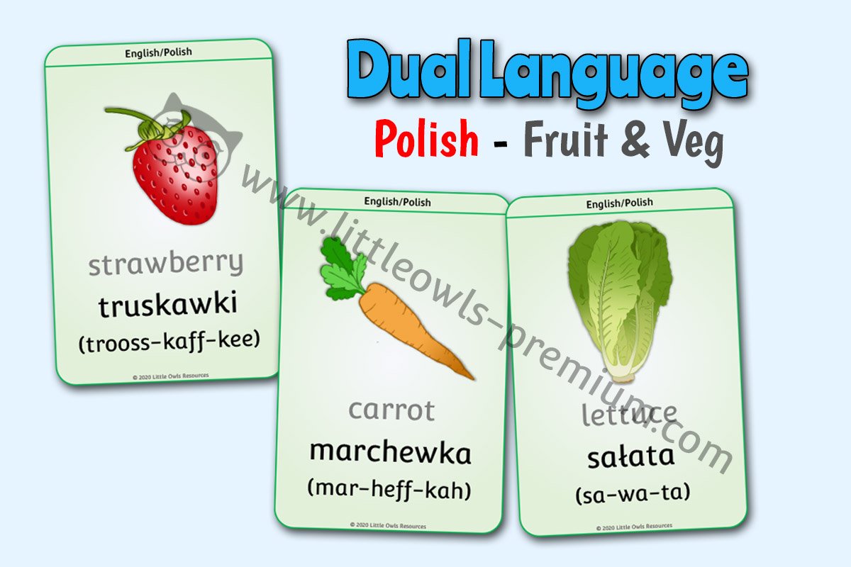 POLISH - FRUIT & VEGETABLES