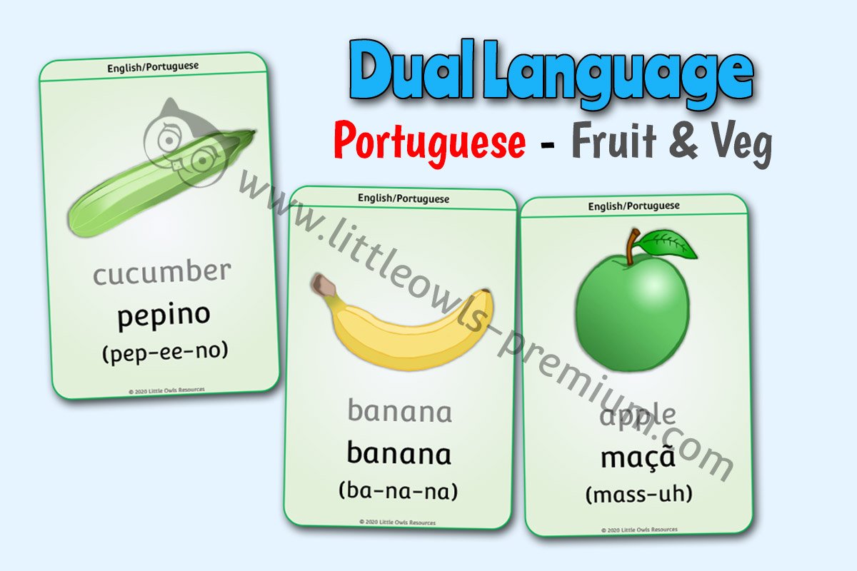 PORTUGUESE - FRUIT & VEGETABLES