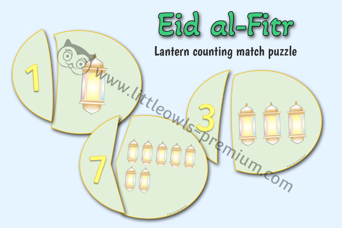 LANTERN COUNTING PUZZLES (1-10) 