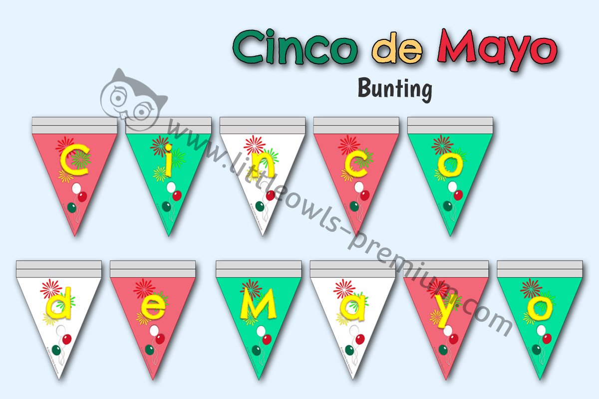 CINCO DE MAYO - Display Bunting