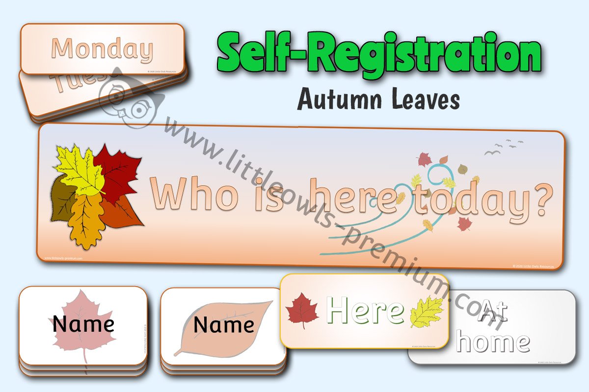 'AUTUMN' SELF REGISTRATION DISPLAY