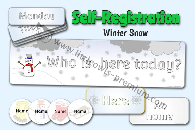 Winter Self-Registration Display — resource cover