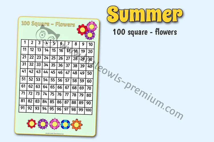 Flower 100 Square — resource cover