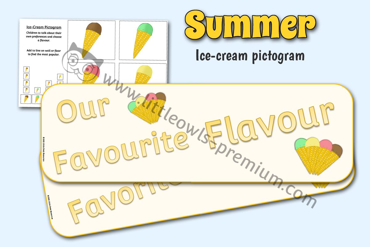 ICE CREAM PICTOGRAM