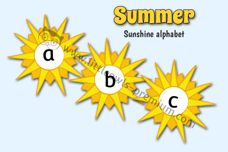 Sun Alphabet Cards — resource cover