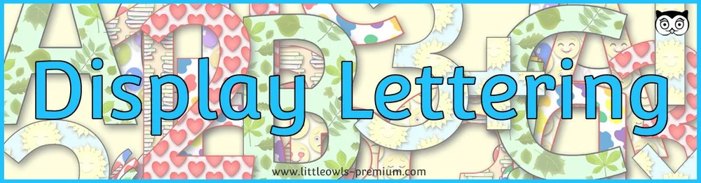 FREE and PREMIUM Display Lettering - for School/Preschool/Nursery. Printable Letters, Numbers & Symbols for Displays — Little Owls Resources - Free and Premium Early Years Printables free-and-premium-display-lettering-for-school-preschool-nursery-printable-letters-numbers-symbols-for-displays-little-owls-resources-free-and-premium-early-years-printables