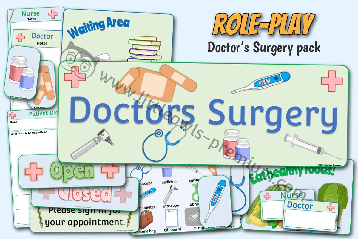 DOCTORS SURGERY ROLE-PLAY PACK