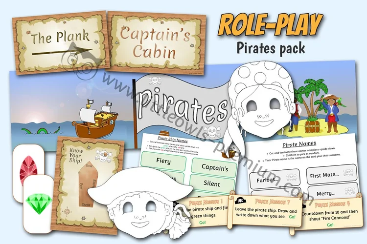 Pirate Ship Role-Play Pack cover