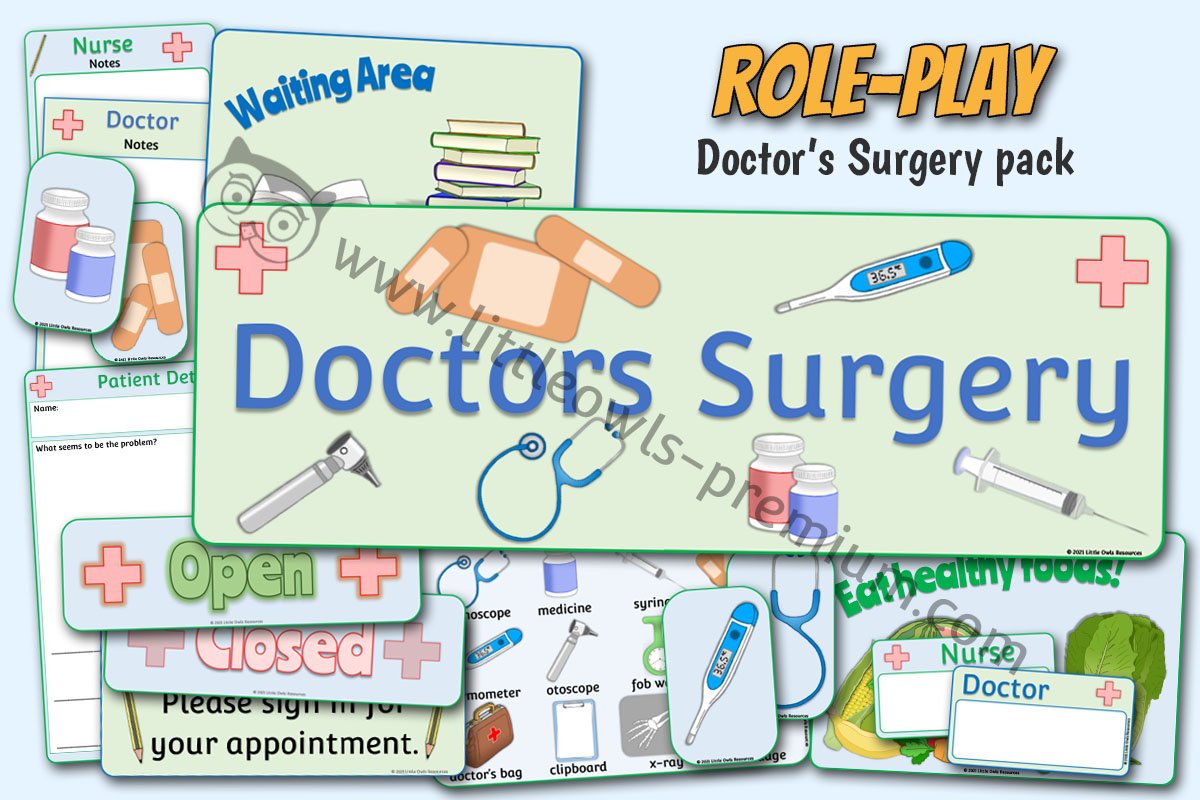 DOCTORS SURGERY ROLE-PLAY PACK 