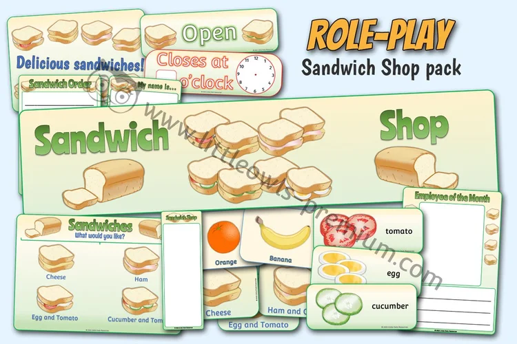 Sandwich Shop Role-Play Pack cover