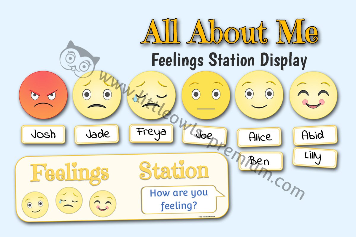 ALL ABOUT ME - Feelings Station Display