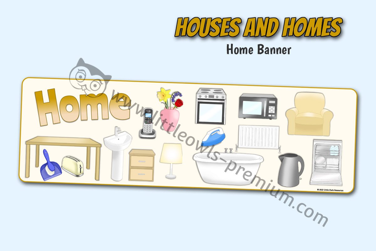 HOUSES AND HOMES - 'Home' Banner