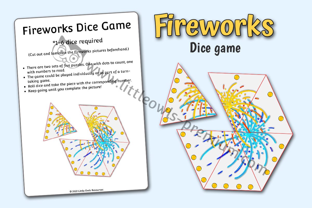 FIREWORKS - Dice Game