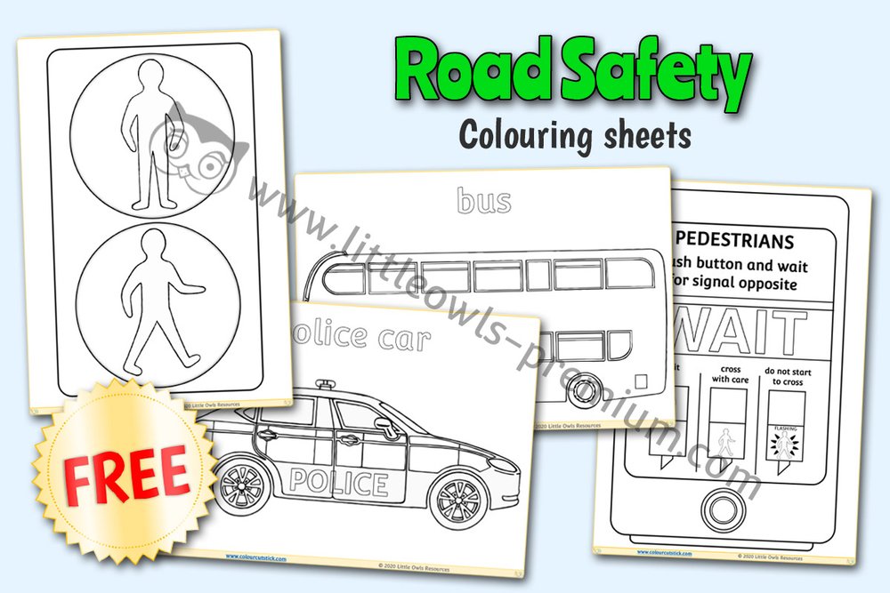 Road Safety Printable Activities