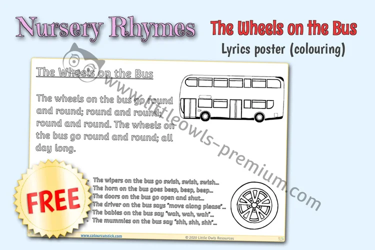 The Wheels on the Bus — Free Sample cover