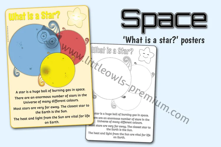 Space — What Is a Star? Posters cover