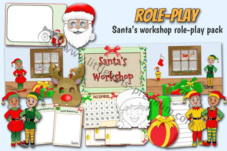 Santa's Workshop Role-Play Pack cover