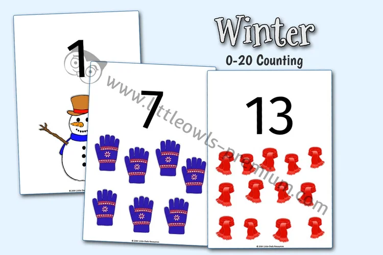 Winter Counting Posters & Cards — 0–20 cover