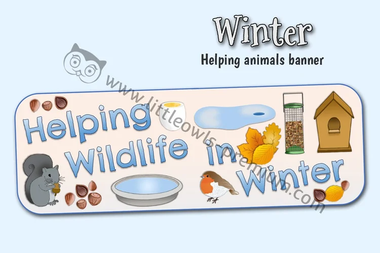 Helping Wildlife in Winter Banner — resource cover