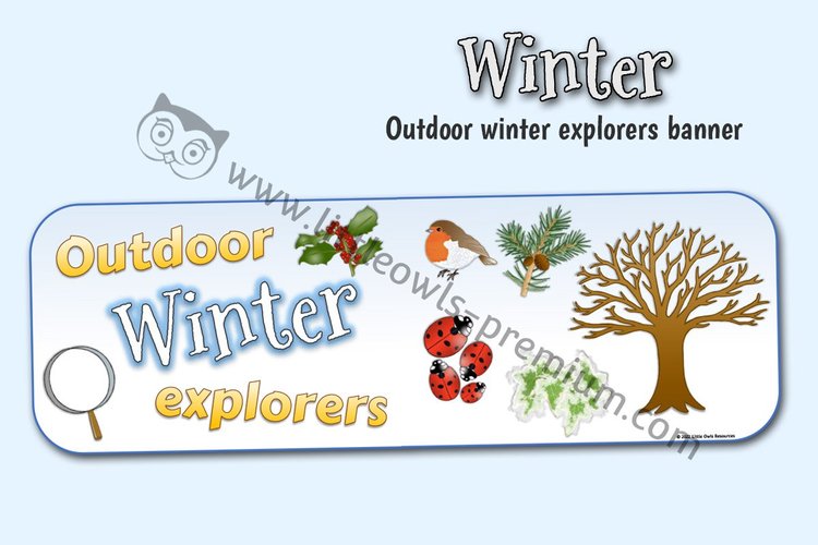 Outdoor Winter Explorers Banner — resource cover