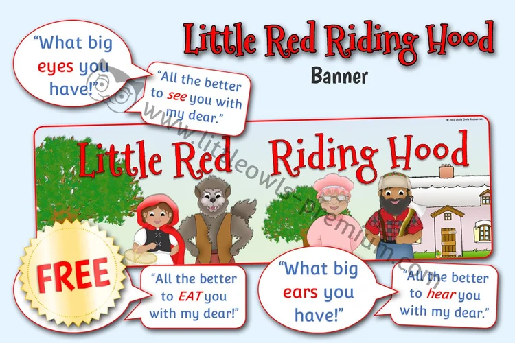 Little Red Riding Hood Banner & Key Phrases — Free Sample cover