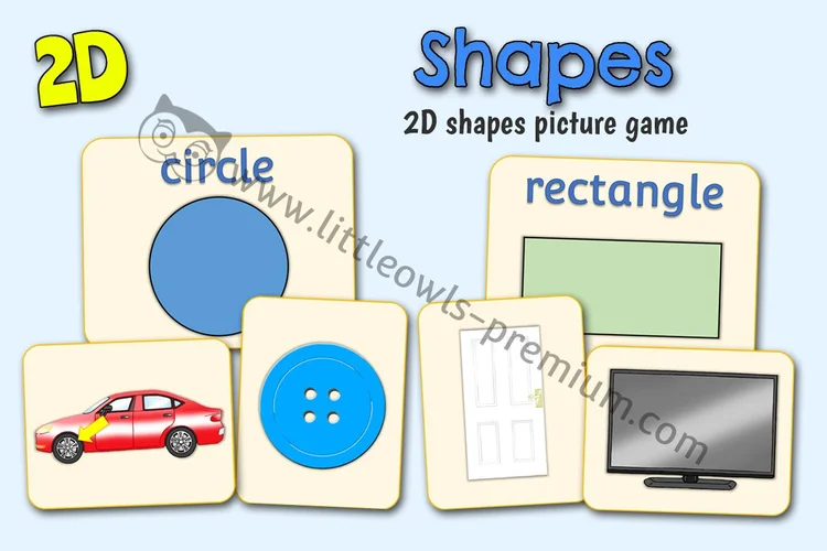 2D Shapes in the Environment — Sorting Picture Game cover