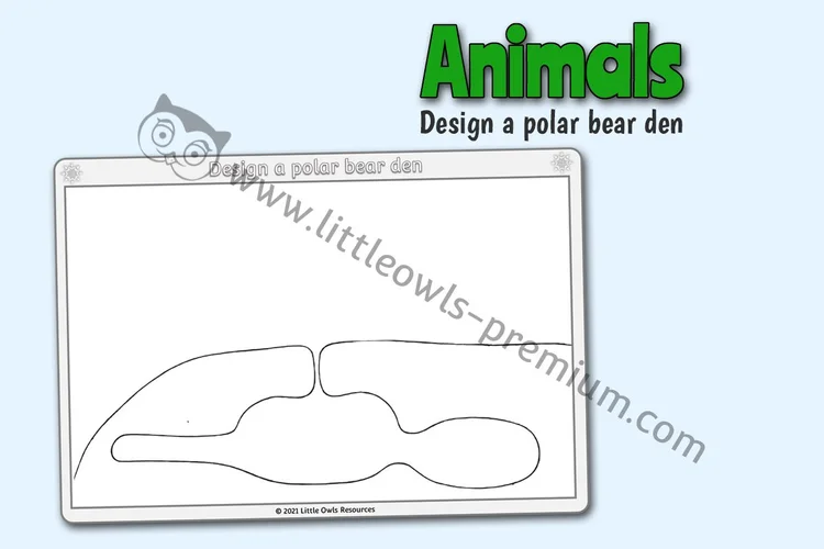 Design a Polar Bear Den — resource cover