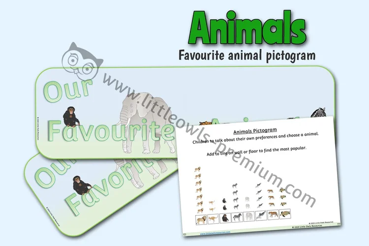 Our Favourite Animals Pictogram cover