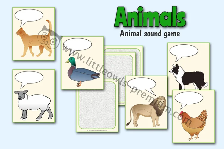 Animal Sounds Game cover