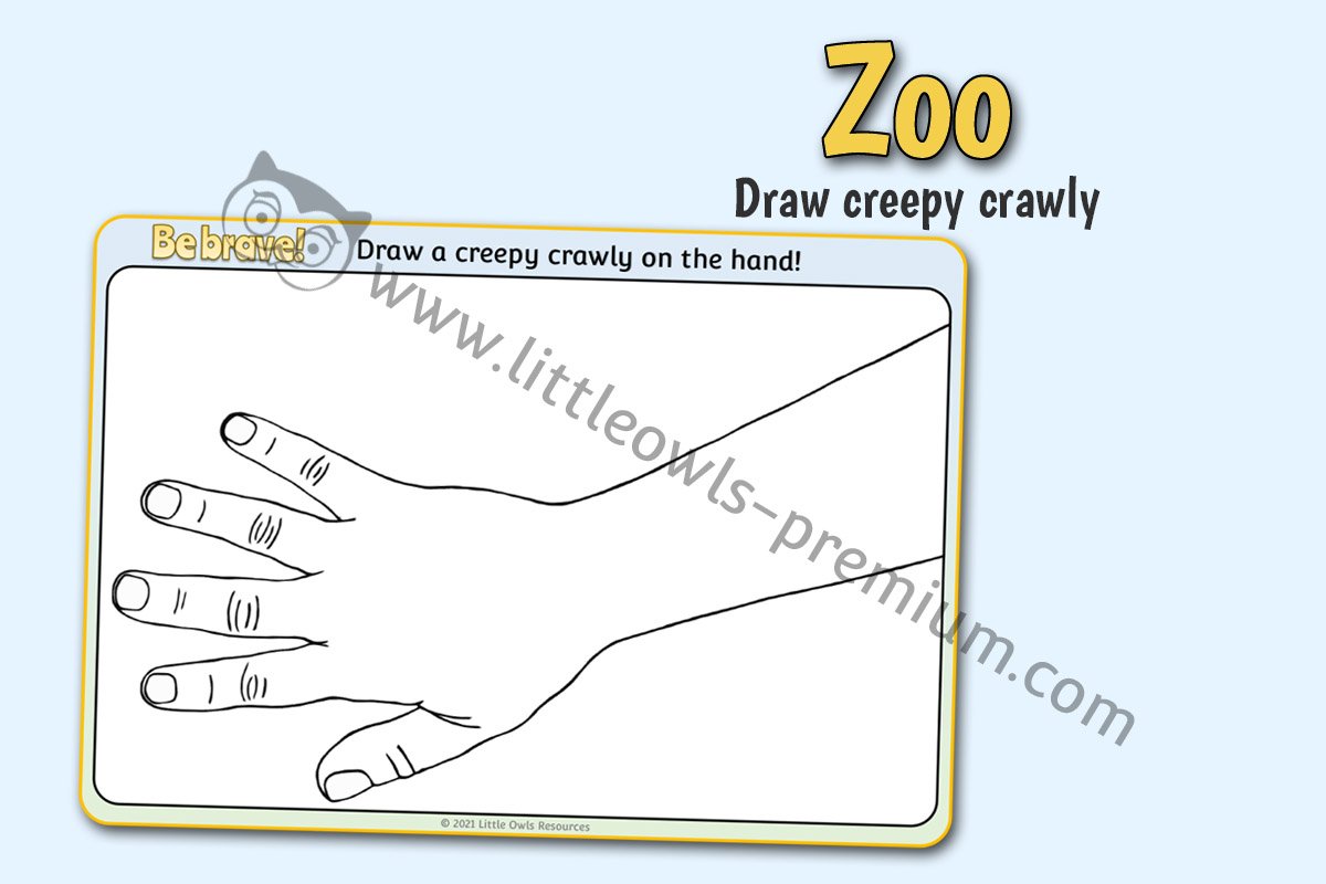 INSECT HOUSE - DRAW A CREEPY CRAWLY