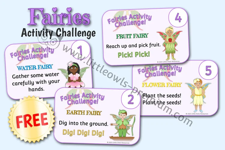 Fairy Movement Challenges — Free Sample cover
