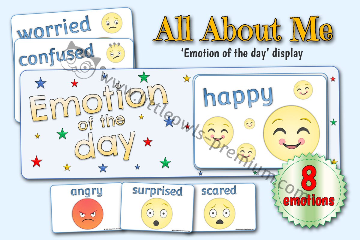 EMOTIONS - 'Emotion of the Day' - Display (Large)